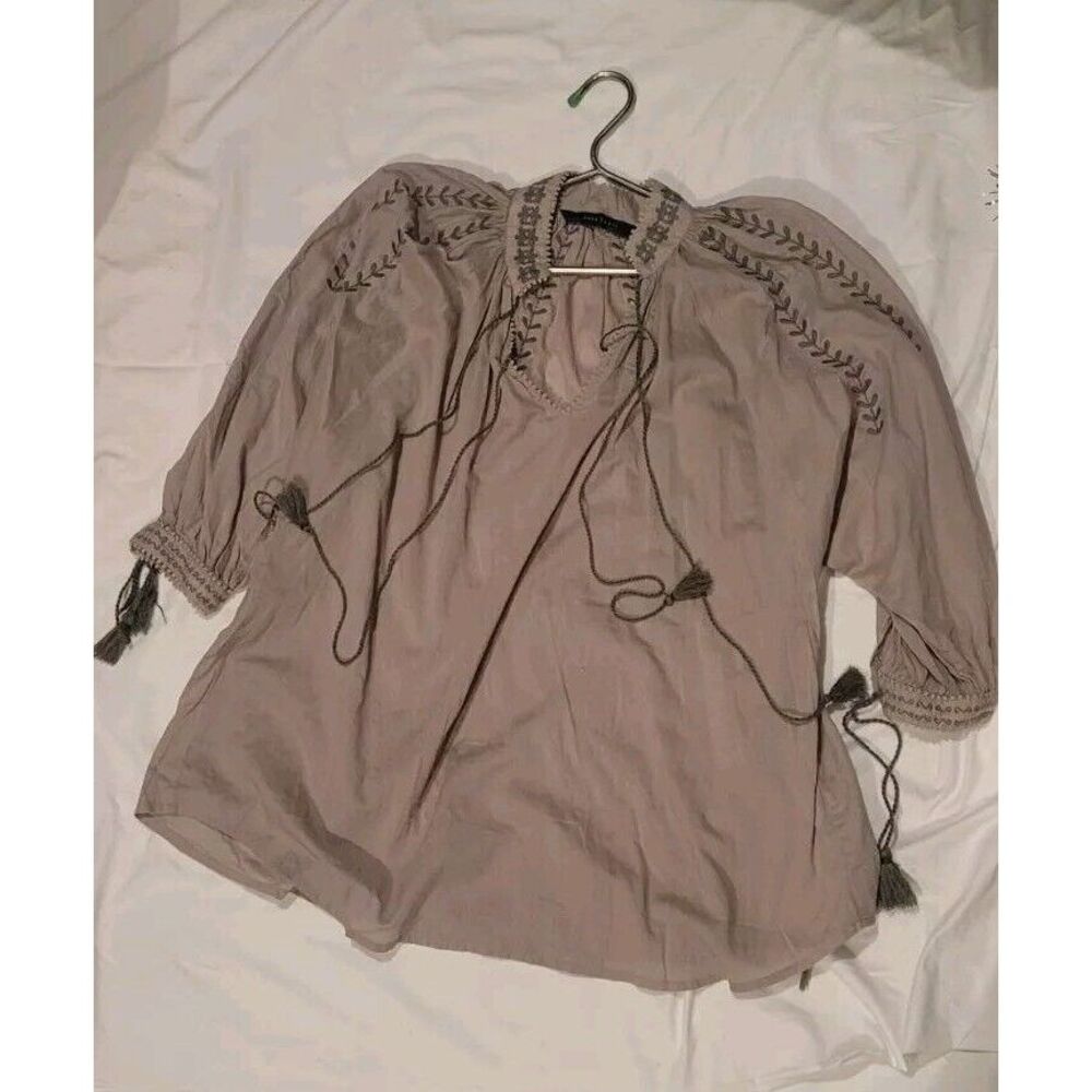 Zara Boho‎ Bohemian Women's Top Sz Small